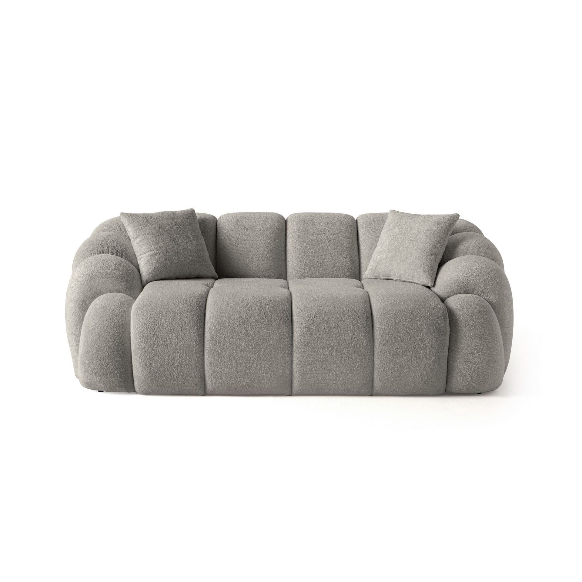 Octavio 2-seters sofa 199x70x80 cm - Grå