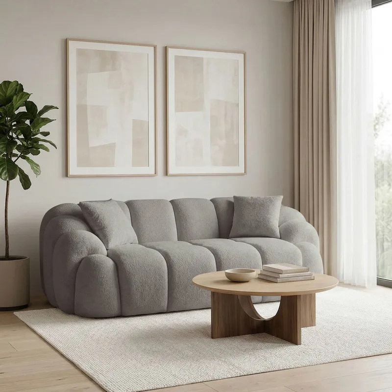 Octavio 2-seters sofa 199x70x80 cm - Grå - Møbler - Sofaer - 2 seter sofa