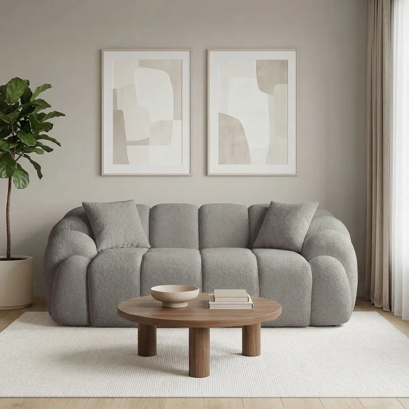 Octavio 2-seters sofa 199x70x80 cm - Grå - Møbler - Sofaer - 2 seter sofa