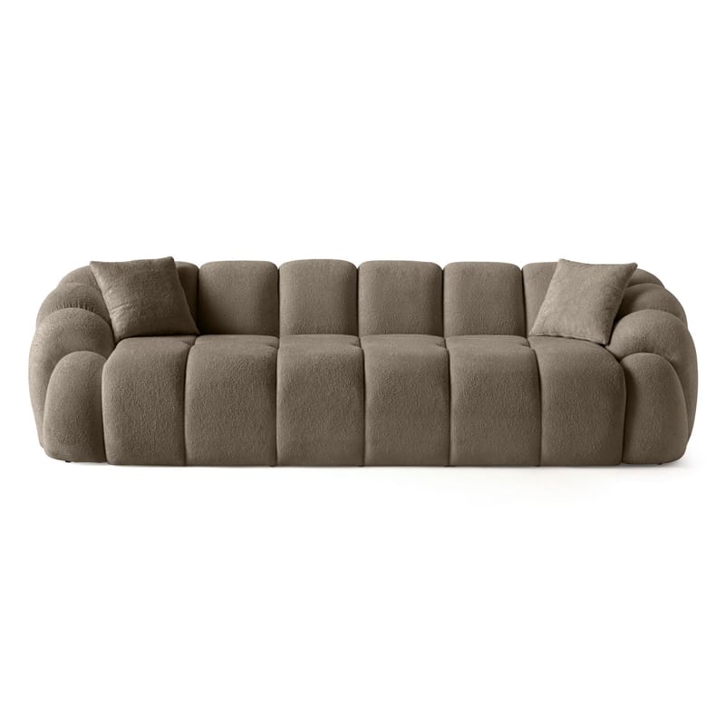 Octavio 4-seters sofa 268x70x80 cm, Brun