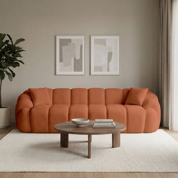 Octavio 4-seters sofa 268x70x80 cm - Flis rød - Møbler - Sofaer - 4 seter sofa