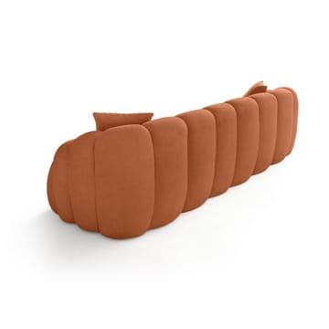 Octavio 4-seters sofa 268x70x80 cm - Flis rød - Møbler - Sofaer - 4 seter sofa