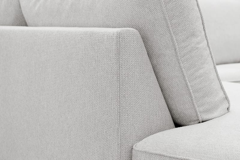 Optus 6-seters U-sofa med divan og sjeselong høyre - Lysegrå - Møbler - Sofaer - U-sofa