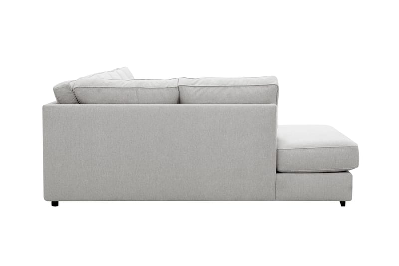 Optus 6-seters U-sofa med divan og sjeselong høyre - Lysegrå - Møbler - Sofaer - U-sofa