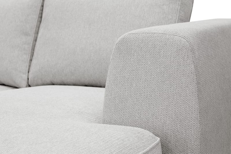 Optus 6-seters U-sofa med divan og sjeselong høyre - Lysegrå - Møbler - Sofaer - U-sofa