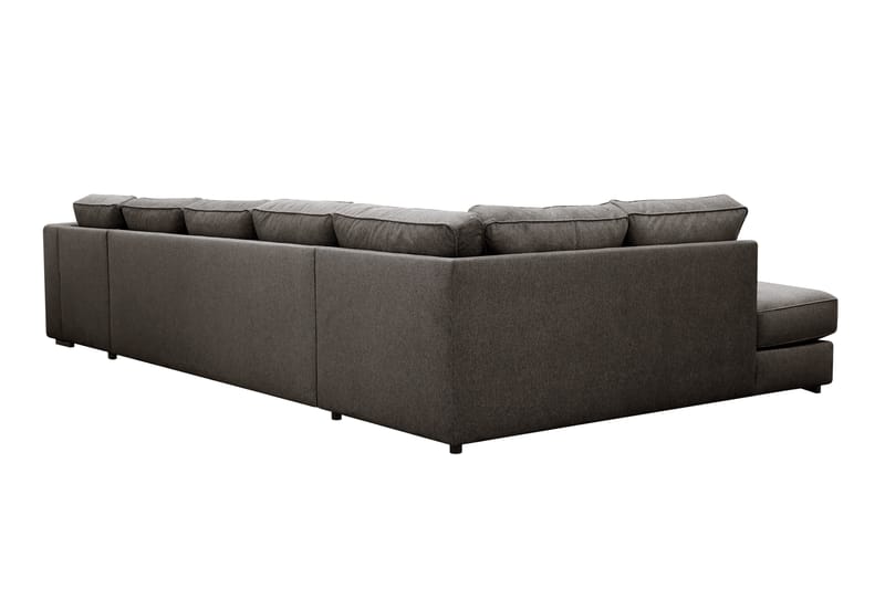 Optus 6-seters U-sofa med divan og sjeselong høyre - Mørkegrå - Møbler - Sofaer - U-sofa