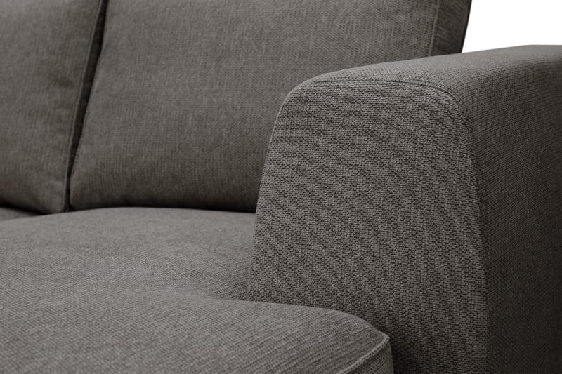 Optus 6-seters U-sofa med divan og sjeselong høyre - Mørkegrå - Møbler - Sofaer - U-sofa
