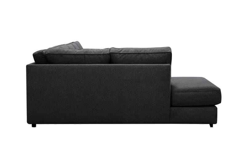 Optus 6-seters U-sofa med divan og sjeselong høyre - Svart - Møbler - Sofaer - U-sofa