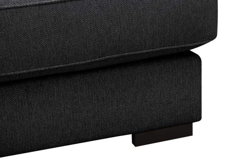 Optus 6-seters U-sofa med divan og sjeselong høyre - Svart - Møbler - Sofaer - U-sofa