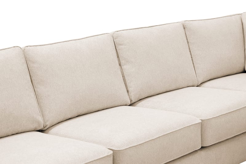 Optus 6-seters U-sofa med divan og sjeselong venstre - Beige - Møbler - Sofaer - U-sofa