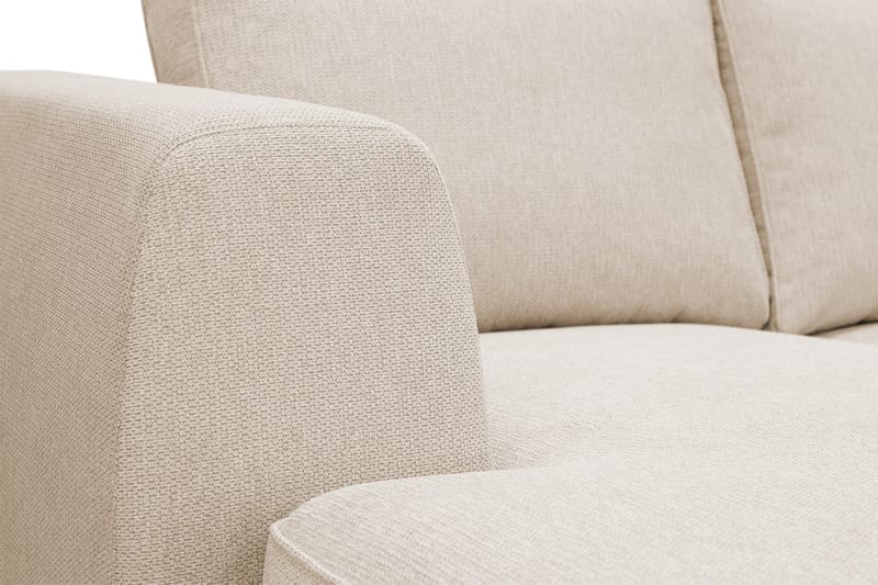 Optus 6-seters U-sofa med divan og sjeselong venstre - Beige - Møbler - Sofaer - U-sofa