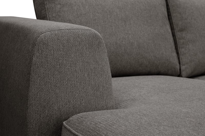Optus 6-seters U-sofa med divan og sjeselong venstre - Mørkegrå - Møbler - Sofaer - U-sofa