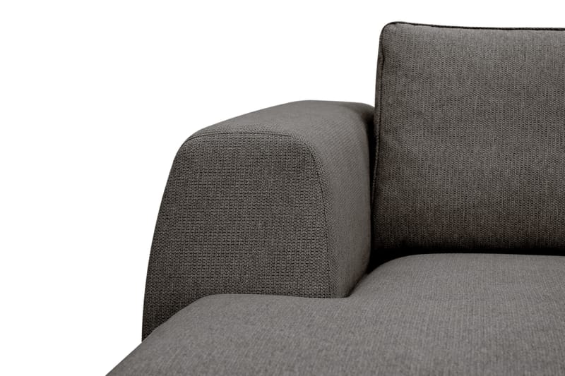 Optus 6-seters U-sofa med divan og sjeselong venstre - Mørkegrå - Møbler - Sofaer - U-sofa
