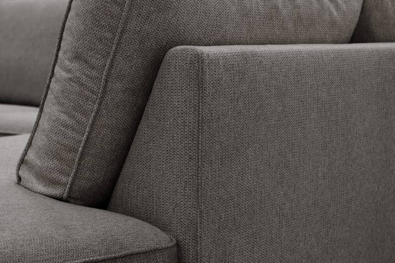 Optus 6-seters U-sofa med divan og sjeselong venstre - Mørkegrå - Møbler - Sofaer - U-sofa