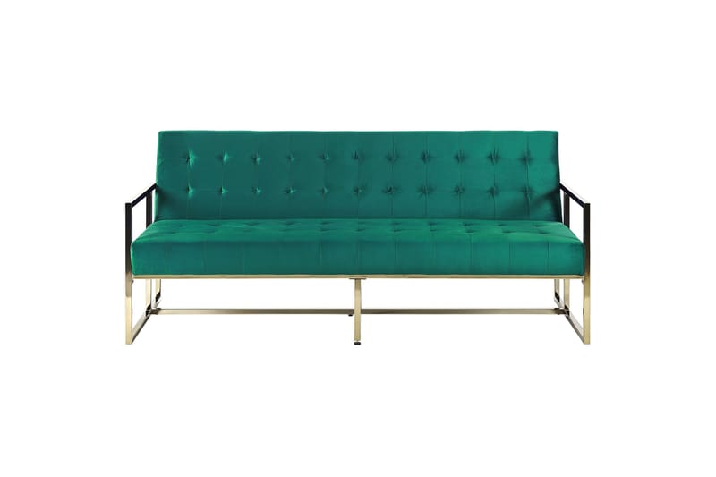 Ordsbo Sofa 3-seter - Gull/Grønn - Møbler - Sofaer - Sofa 3 seter