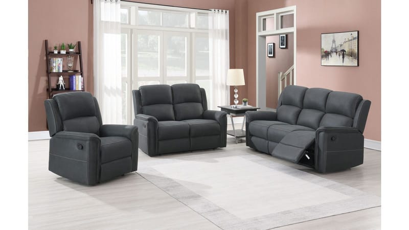 Orvella reclinersofa 2-seter - Grå - Møbler - Sofaer - Skinnsofaer