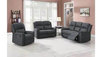 Orvella reclinersofa 3-seter - Grå - Møbler - Sofaer - Sofa 3 seter