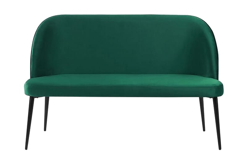 Osbyn 2-seters Sofa - Fløyel/Mørkegrønn - 2 seter sofa