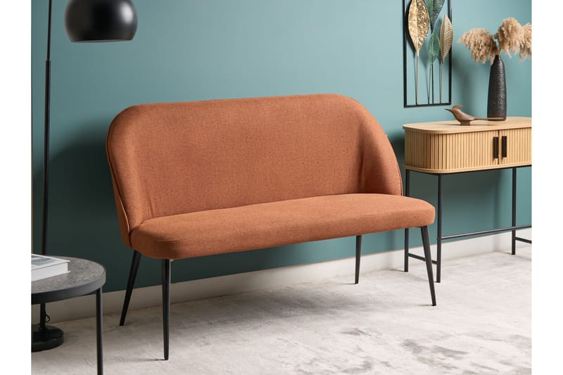 Osbyn Sofa 2-seter - Brun/Svart - Møbler - Sofaer - 2 seter sofa