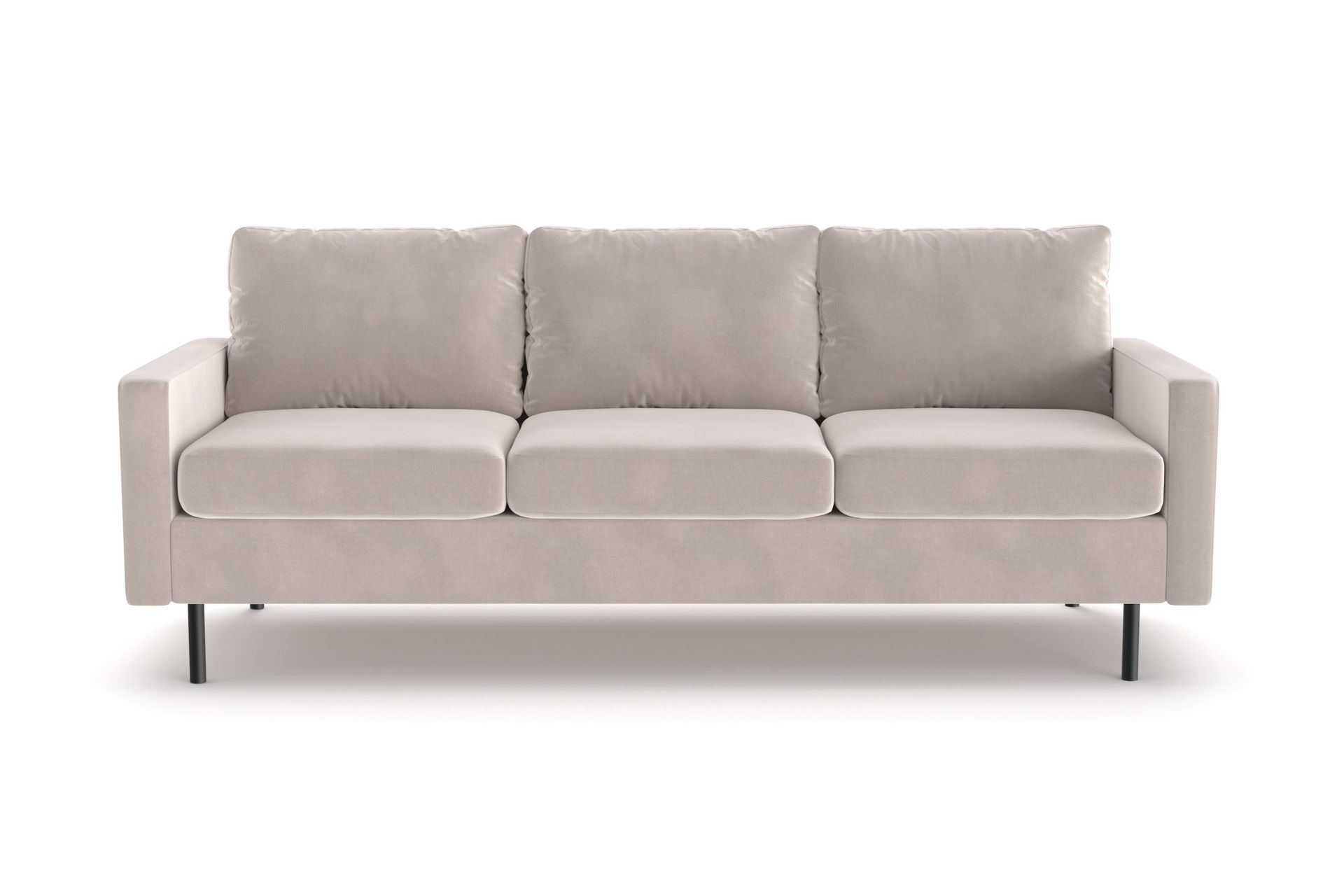 Peppe 3-seters Manchester Sofa 200 cm bred - Beige
