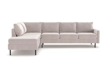 Peppe 4-seters Venstrevendt L-formet Sjeselongsofa i Manchester