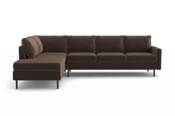 Peppe 4-seters Venstrevendt L-formet Sjeselongsofa i Manchester