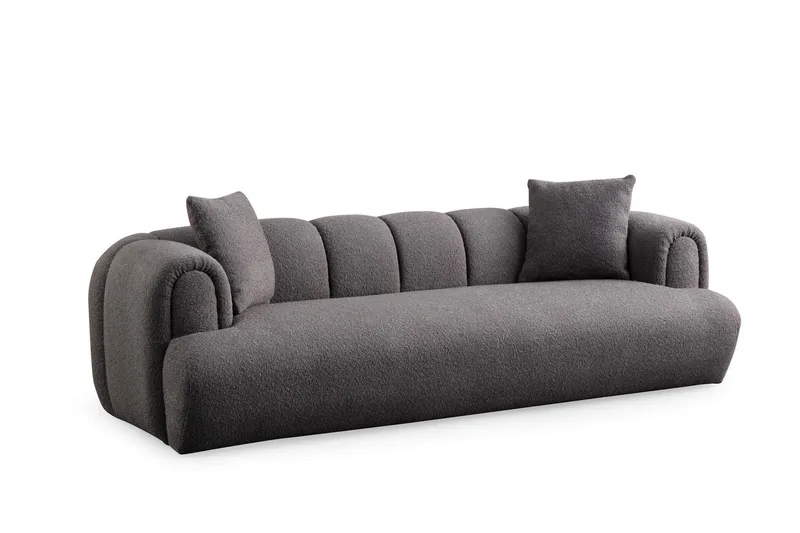 Puffin 3-seters Sofa, Antrasitt