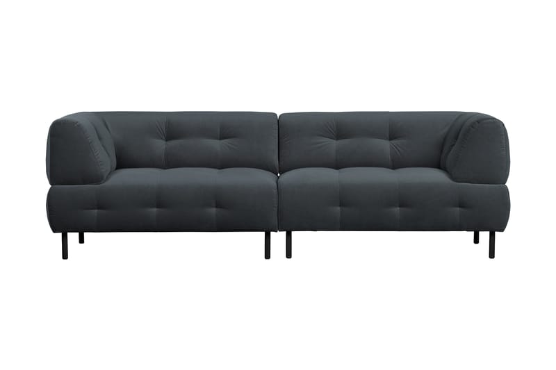 Ranta 4-seters Sofa - Mørkegrå - 4 seter sofa