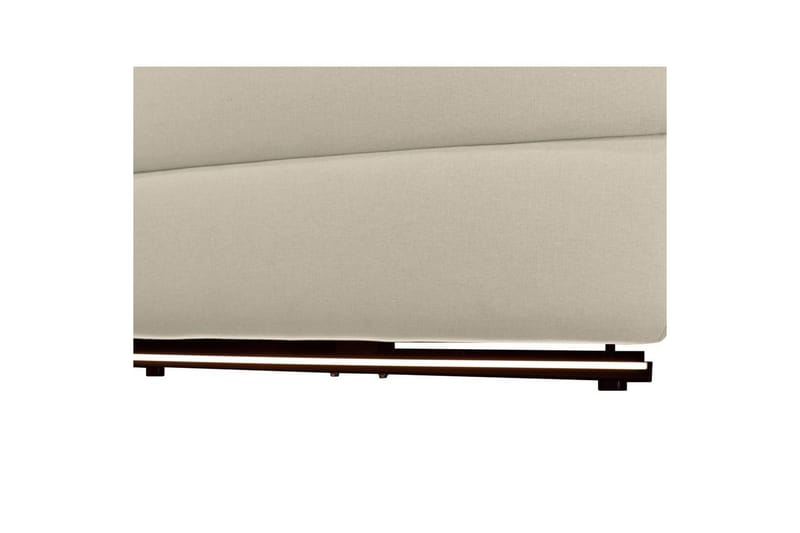 Reclinersofa med hjørne Loft24 Hjørnesofa 3-seters Pareli Vit Vänster - Møbler - Sofaer - Reclinersofaer