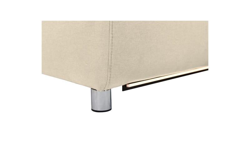 Reclinersofa med hjørne Loft24 Hjørnesofa 3-seters Pareli Vit Vänster - Møbler - Sofaer - Reclinersofaer