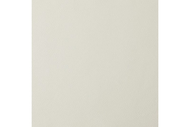 Reclinersofa uten hjørne Loft24 2-seters sofa Lund krem, lær/PU, manuell hvilestol Cream White - Møbler - Sofaer - Skinnsofaer