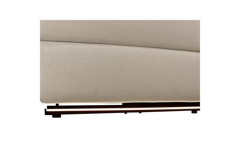 Reclinersofa uten hjørne Loft24 3-seters sofa Rayland Vit - Møbler - Sofaer - Sofa 3 seter