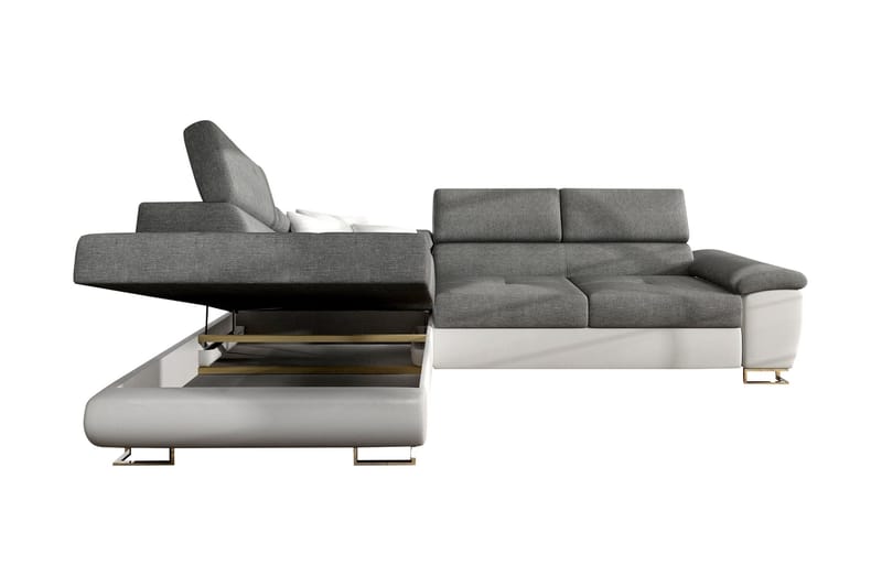 Reginia Sovesofa Med Sjeselong 3-Seter - Møbler - Sofaer - Sovesofaer