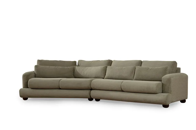Relento Buet Sofa 4-seter, Grønn