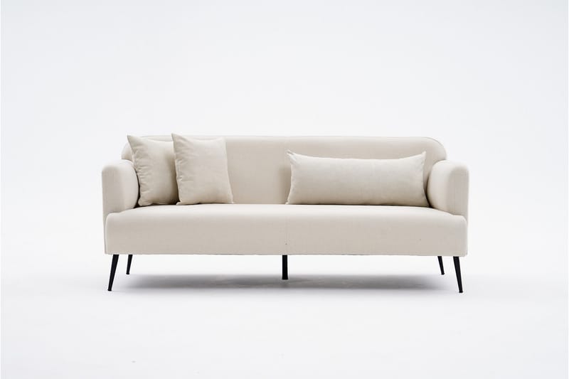 Revos 3-seters Sofa - Krem - Møbler - Sofaer - Sofa 3 seter
