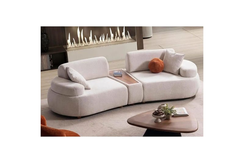 Rio Sofa 2-seter, Kremhvit