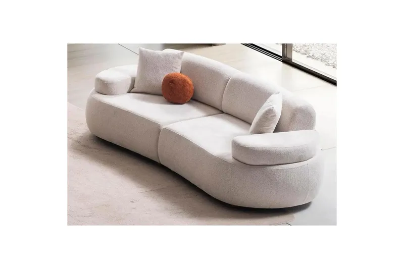 Rio Sofa 3-seter - Kremhvit - Møbler - Sofaer - Sofa 3 seter