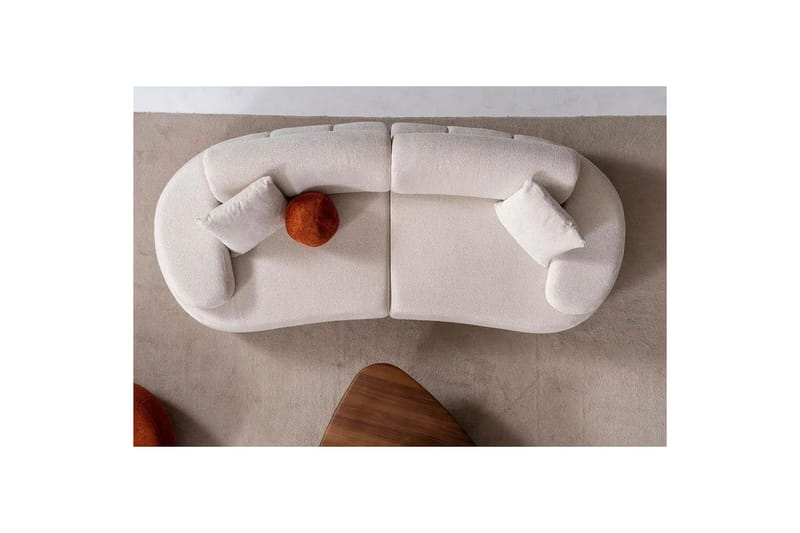 Rio Sofa 3-seter - Kremhvit - Møbler - Sofaer - Sofa 3 seter