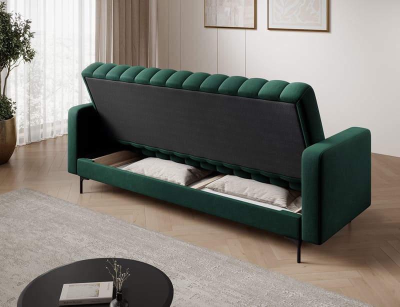 Roneyy 3-seters sovesofa med oppbevaring - Lukso 35 - Møbler - Sofaer - Sovesofaer