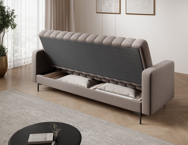 Roneyy 3-seters sovesofa med oppbevaring - Sola 18 - Møbler - Sofaer - Sovesofaer