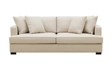 Rossita 3-seters Dyp Sofa i Bouclé