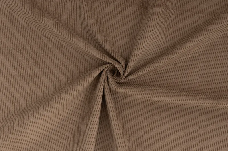 Rossita 3-seters Dyp Sofa i Kordfløyel - Brun - Møbler - Sofaer - Sofa 3 seter