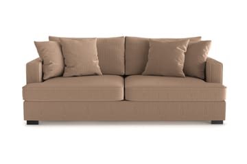 Rossita 3-seters Dyp Sofa i Kordfløyel