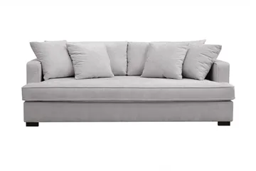 Rossita 3-seters Dyp Sofa med Hel Pute i Chenille