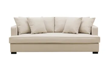 Rossita 3-seters Dyp Sofa med Hel Pute i Bouclé