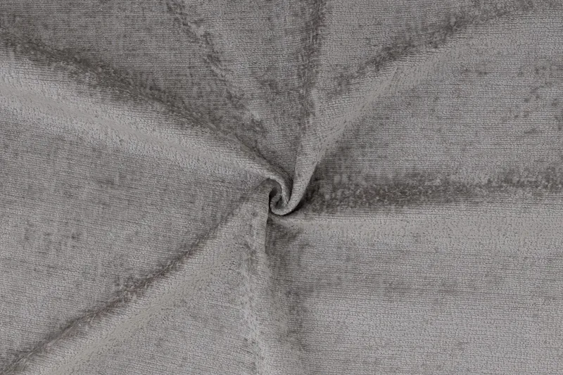 Rossita 3-seters Dyp Sofa med Hel Pute i Chenille - Grå - Møbler - Sofaer - Sofa 3 seter