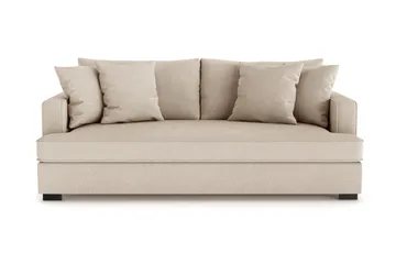 Rossita 3-seters Dyp Sofa med Hel Pute i Stoff