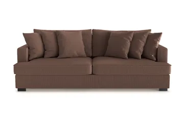 Rossita 4-seters Dyp Sofa i Kordfløyel