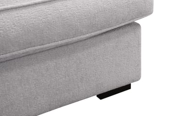 Rossita Lyx 2,5-seters ekstra dyp sofa i chenille - Grå - Møbler - Sofaer - Sofa 3 seter