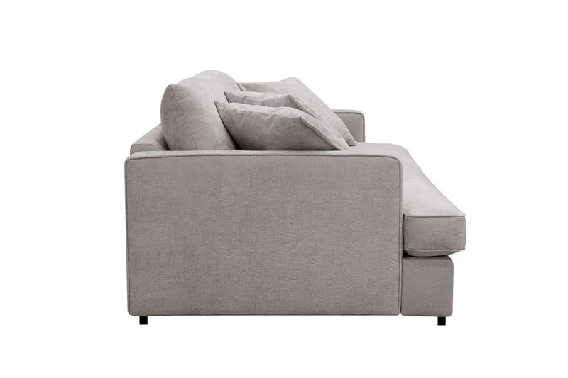 Rossita Lyx 2,5-seters ekstra dyp sofa i chenille - Grå/Brun - Møbler - Sofaer - Sofa 3 seter